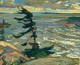 F.H. Varley's 'Stormy Weather, Georgian Bay'