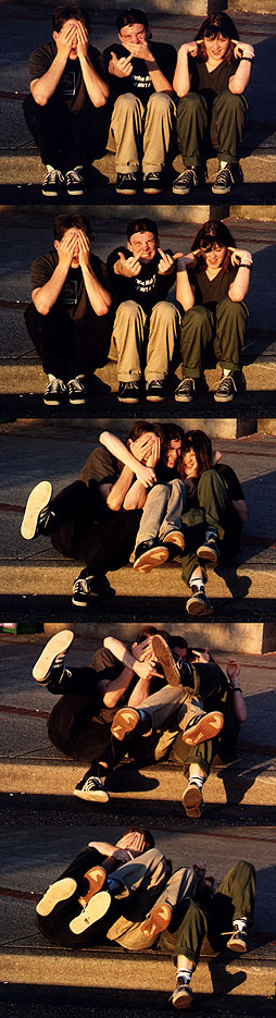 sittin' on the curb