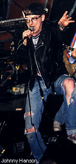 Johnny Hanson evangelizes...