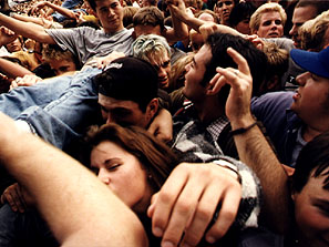 a mosh mess