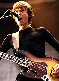 the Tea Party's bassist