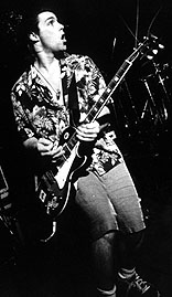 the Smokin' Frogs' guitarist