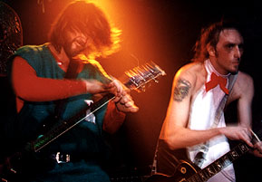 Blammo guitarists Riffer and Andy