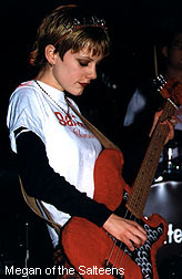 Salteens bassist Megan